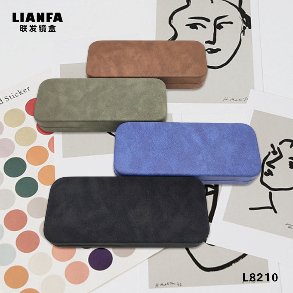 Stylish colorful square glasses case