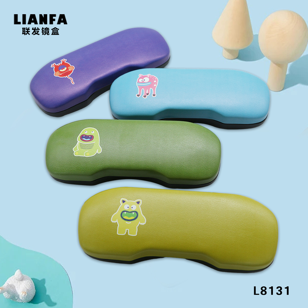 Cartoon monster glasses case