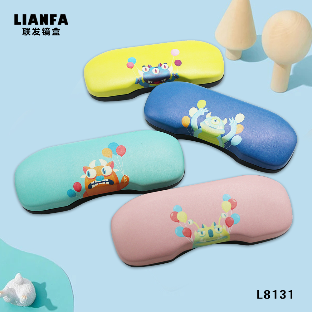 Cartoon Monster Balloon Glasses Case