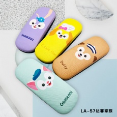 Cartoon and cute Duffy family glasses case Cartoon and cute Duffy family glasses case