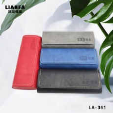 Solid-color flip-top soft case for glasses