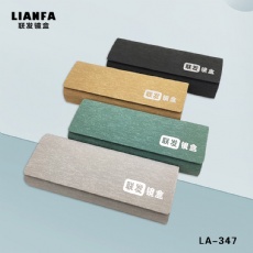 Solid-color flip-top glasses case
