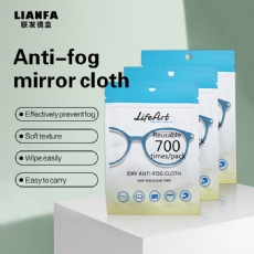 Anti-fog mirror cloth